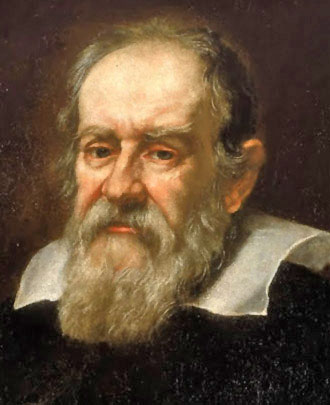 Portrait von Galileo Galilei