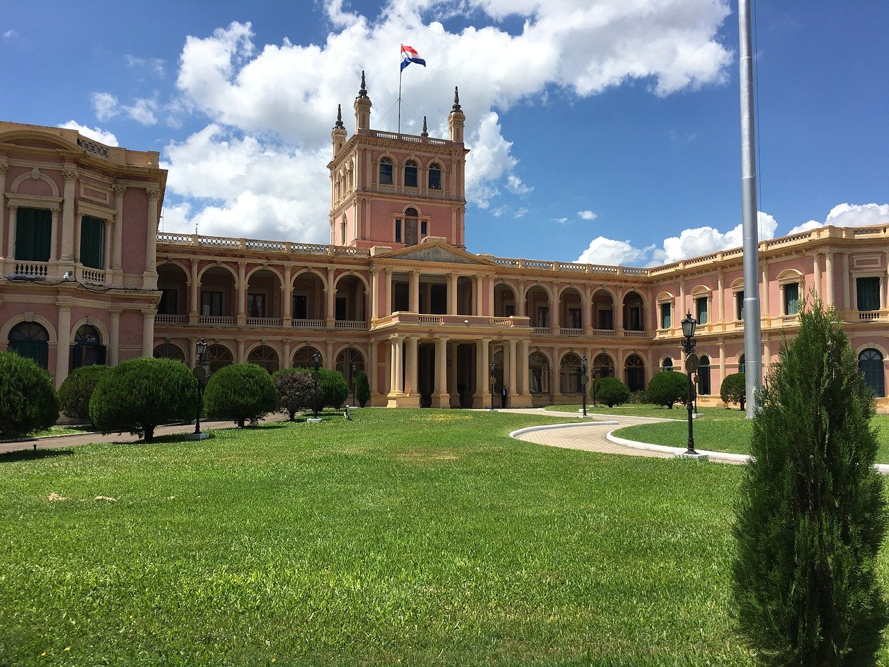 Präsidentenpalast in Asuncion, Paraguay